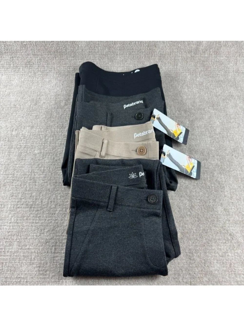 Betabrand 4 Pair Lot XS Petite Ponte Pant Skort Minimalist Capsule Bundle Office